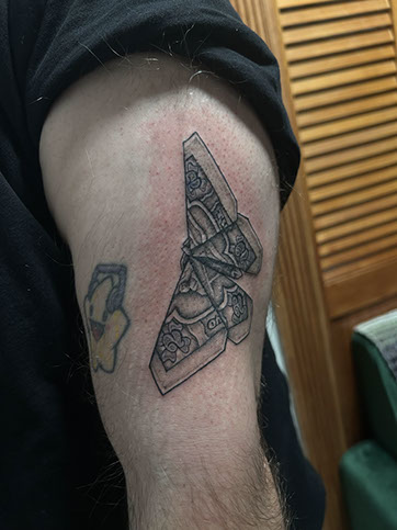 tattoo,aces,high,alex,rockoff,alexrockoff,west,palm,beach,traditional,neotraditional,beetle,beatle,flower,sunflower,floral,color