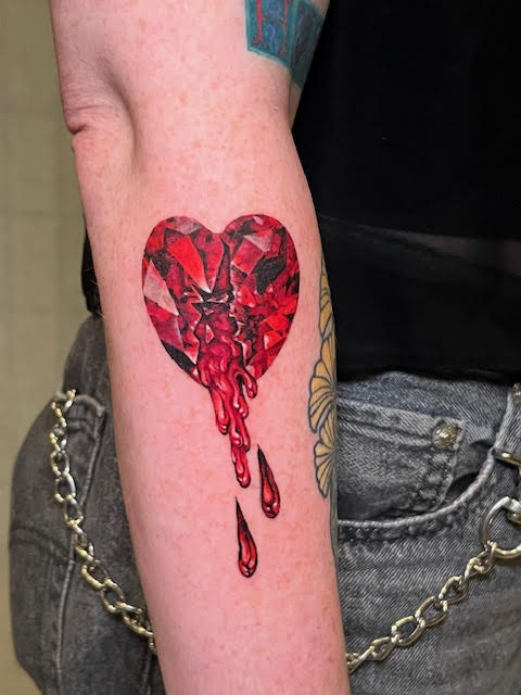 tattoo,aces,high,alex,rockoff,alexrockoff,west,palm,beach,traditional,neotraditional,beetle,beatle,flower,sunflower,floral,color